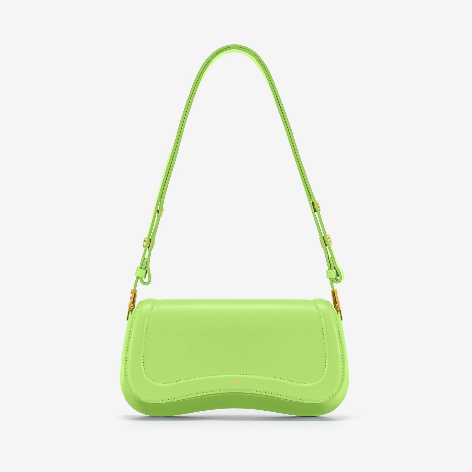 Joy Shoulder Bag - Lime Green